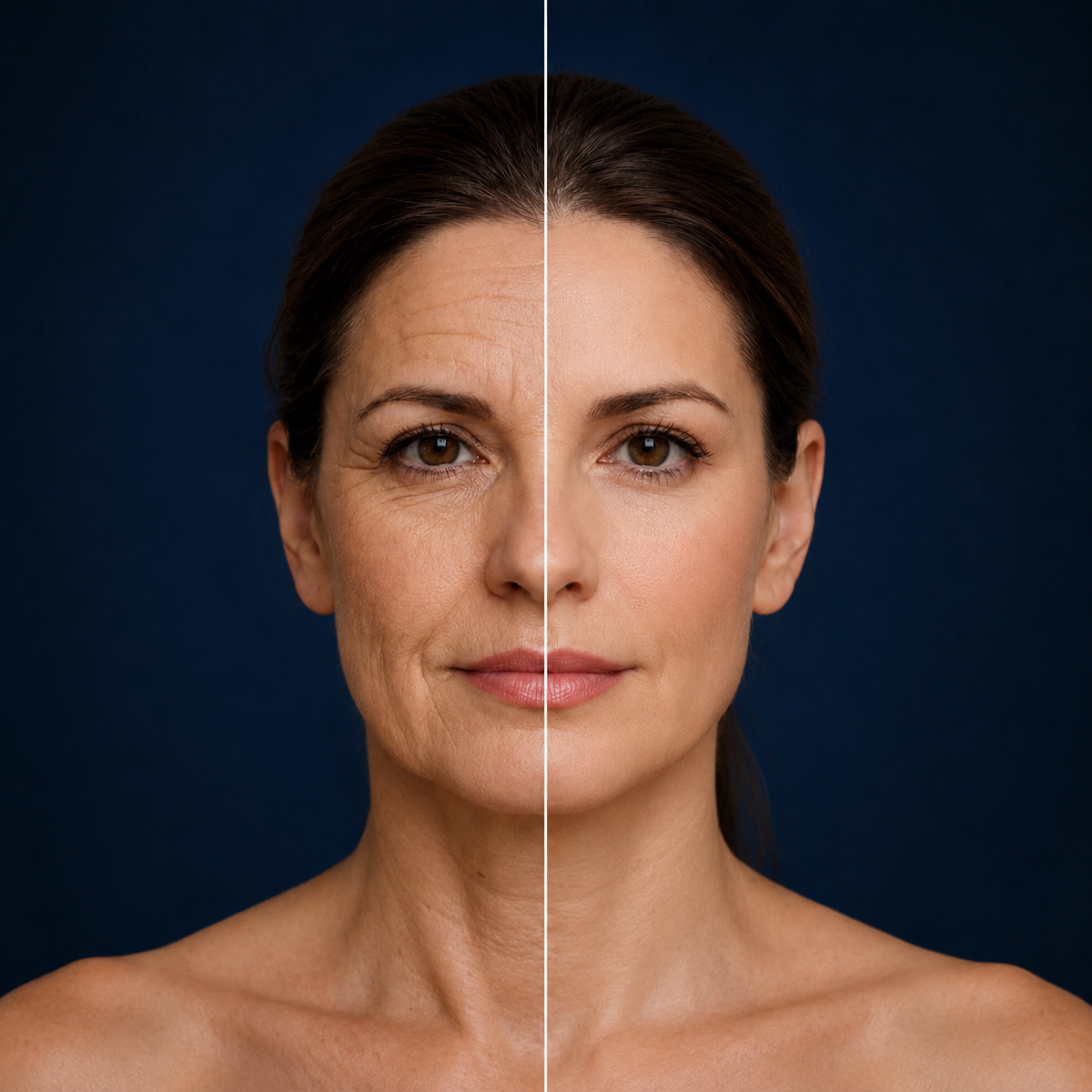 Skin aging starts inside the cell.
